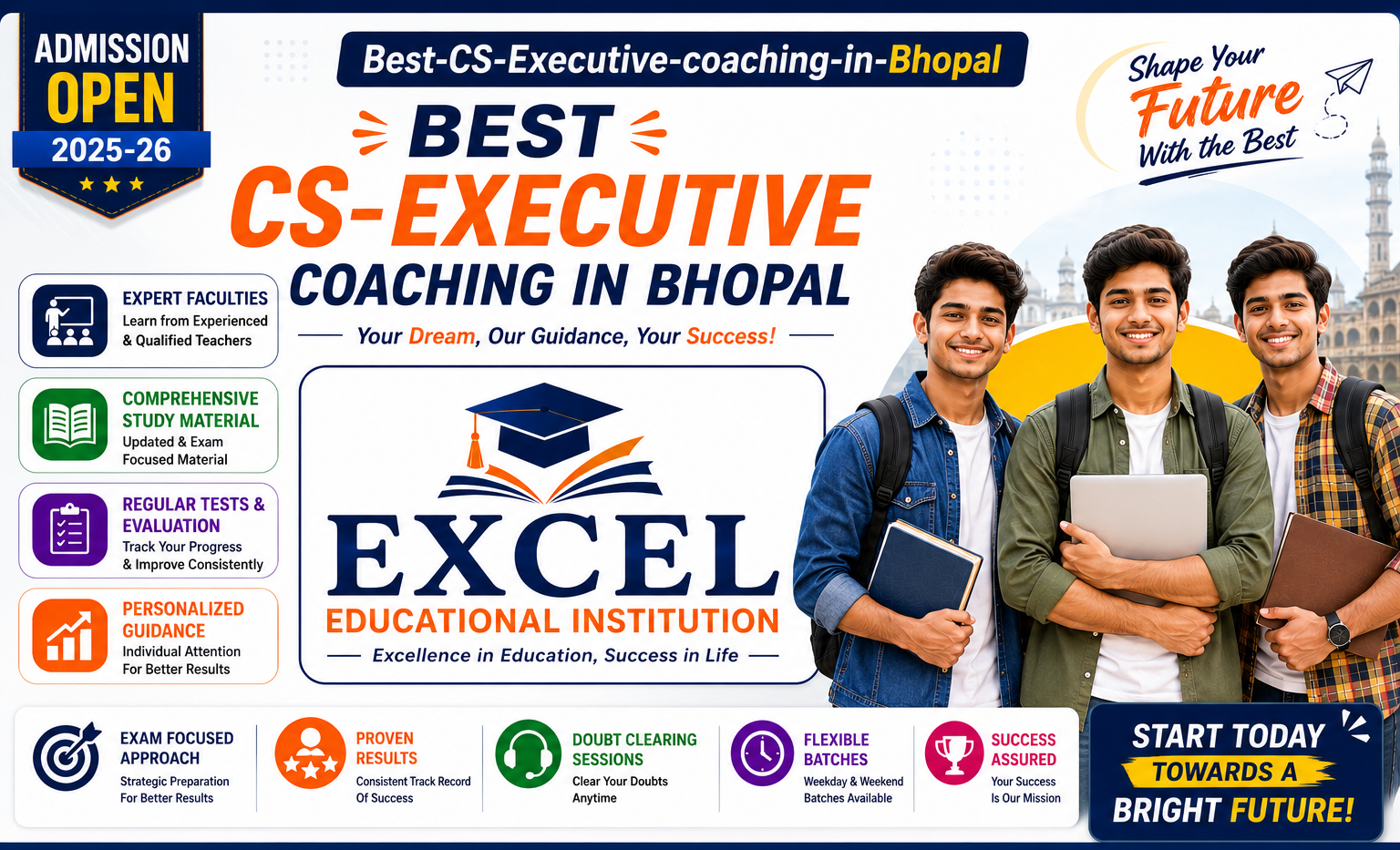 Best CS Executive Coaching in Bhopal